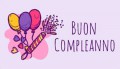 Gift card Buon Compleanno